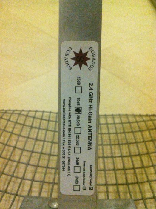 Antena StellaDoradus 17dbi