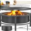 Palenisko z rusztem grillowym – średnica 65 cm – funkcja grilla. 061