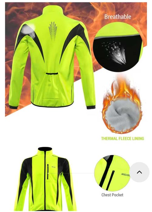 Kurtka rowerowa bluza L Softshell