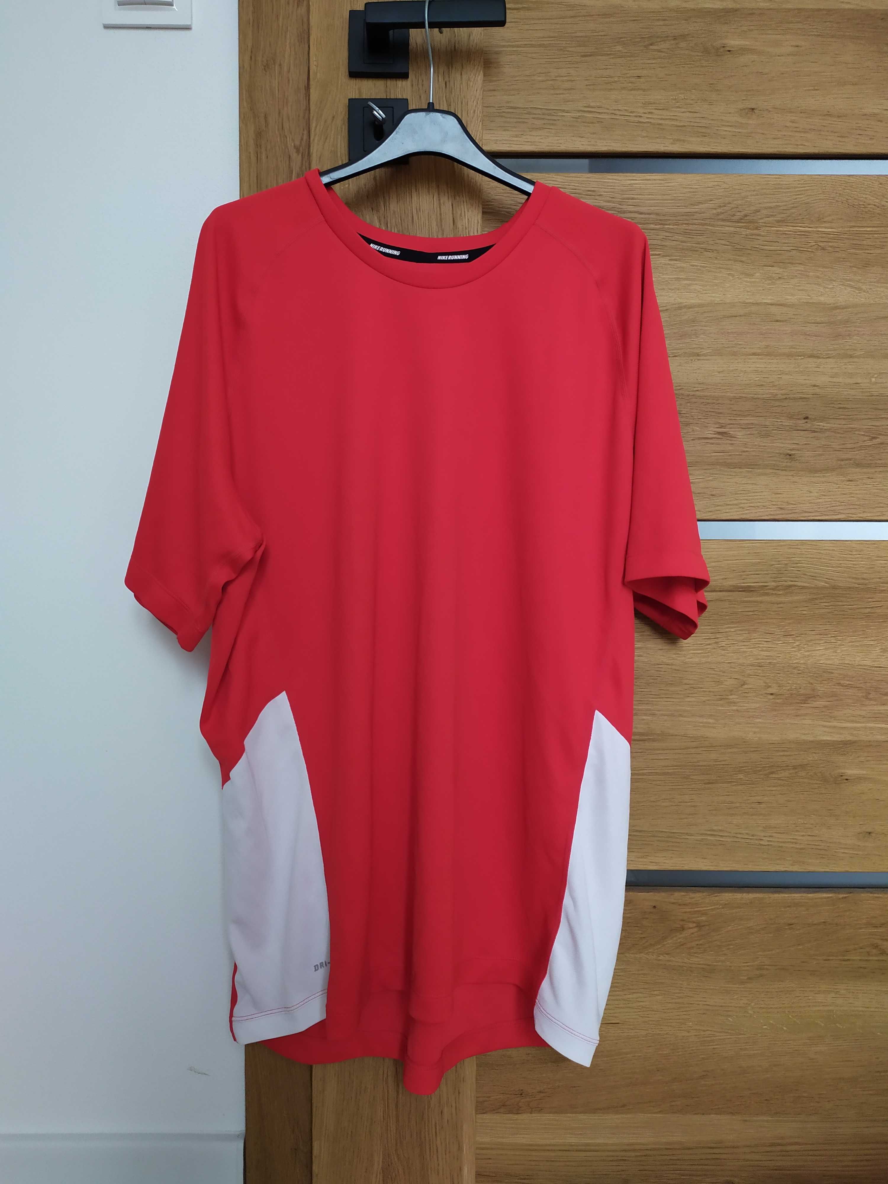 Koszulka sportowa czerwona nike XL