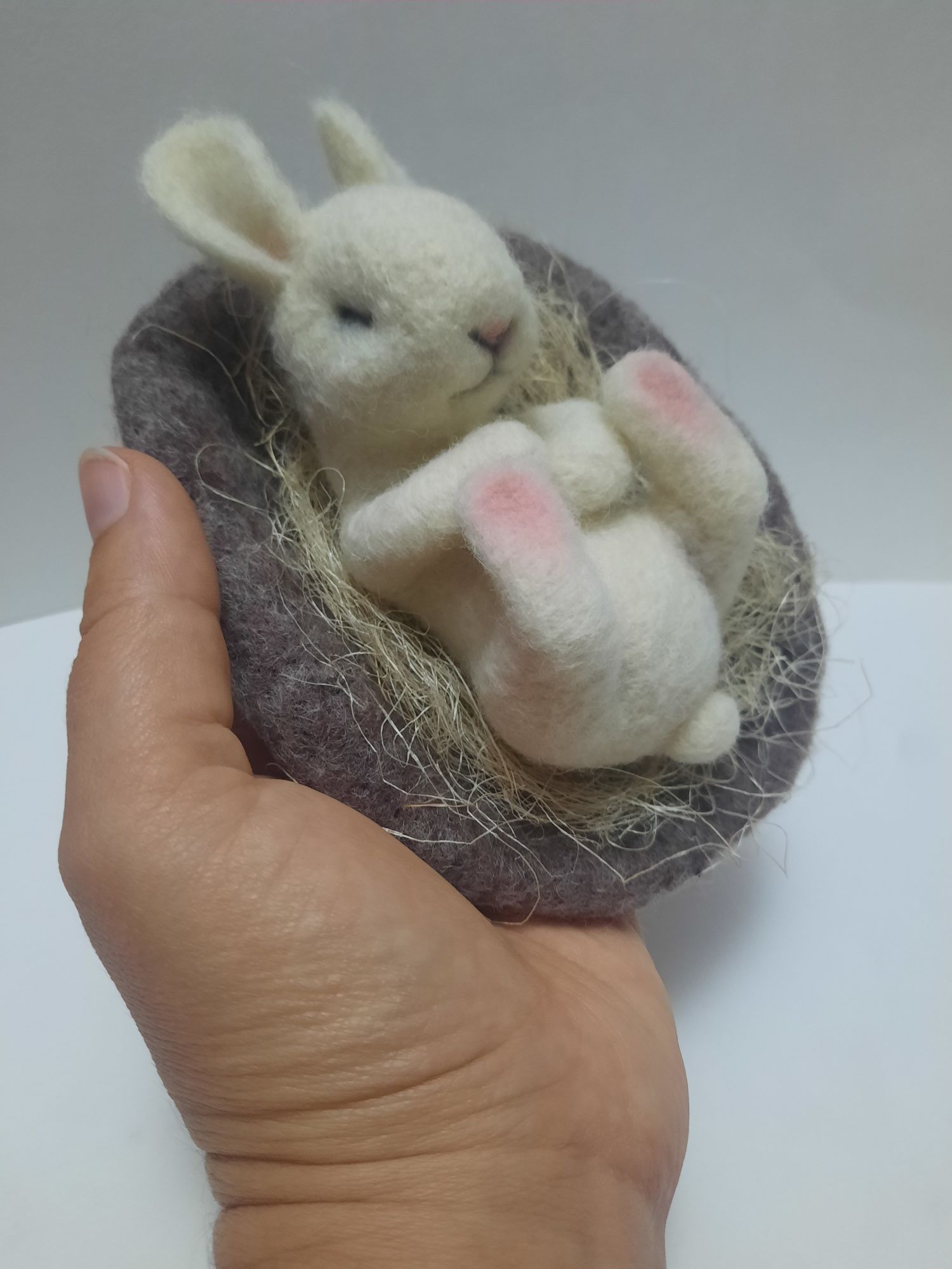 Валяная игрушка, валяша іграшка з вовни
