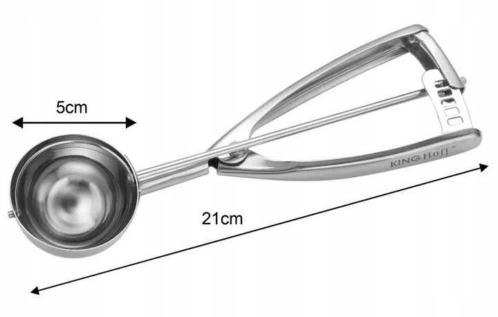 Łyżka do nakładania lodów, ziemniaków, ryżu - stal nierdzewna