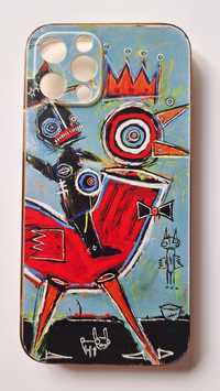 Apple Iphone 12 pro etui case Basquiat