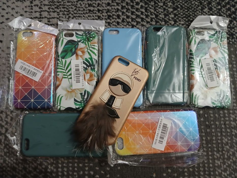 Etui iphone 6/ 6s 8 sztuk prawie wszystkie nowe