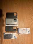 iPhone 15 Pro 128gb, tytan + etui Nomad i Quadlock
