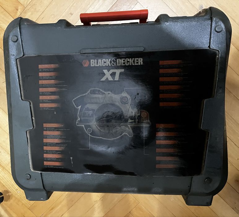 Циркулярная пила Black & Decker XTS1660KA (1600W) + кейс