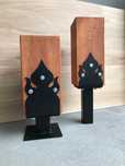 kotwa ozdobna regulowana 9 -13cm / 11-15cm / 13-17cm  - podstawa słupa