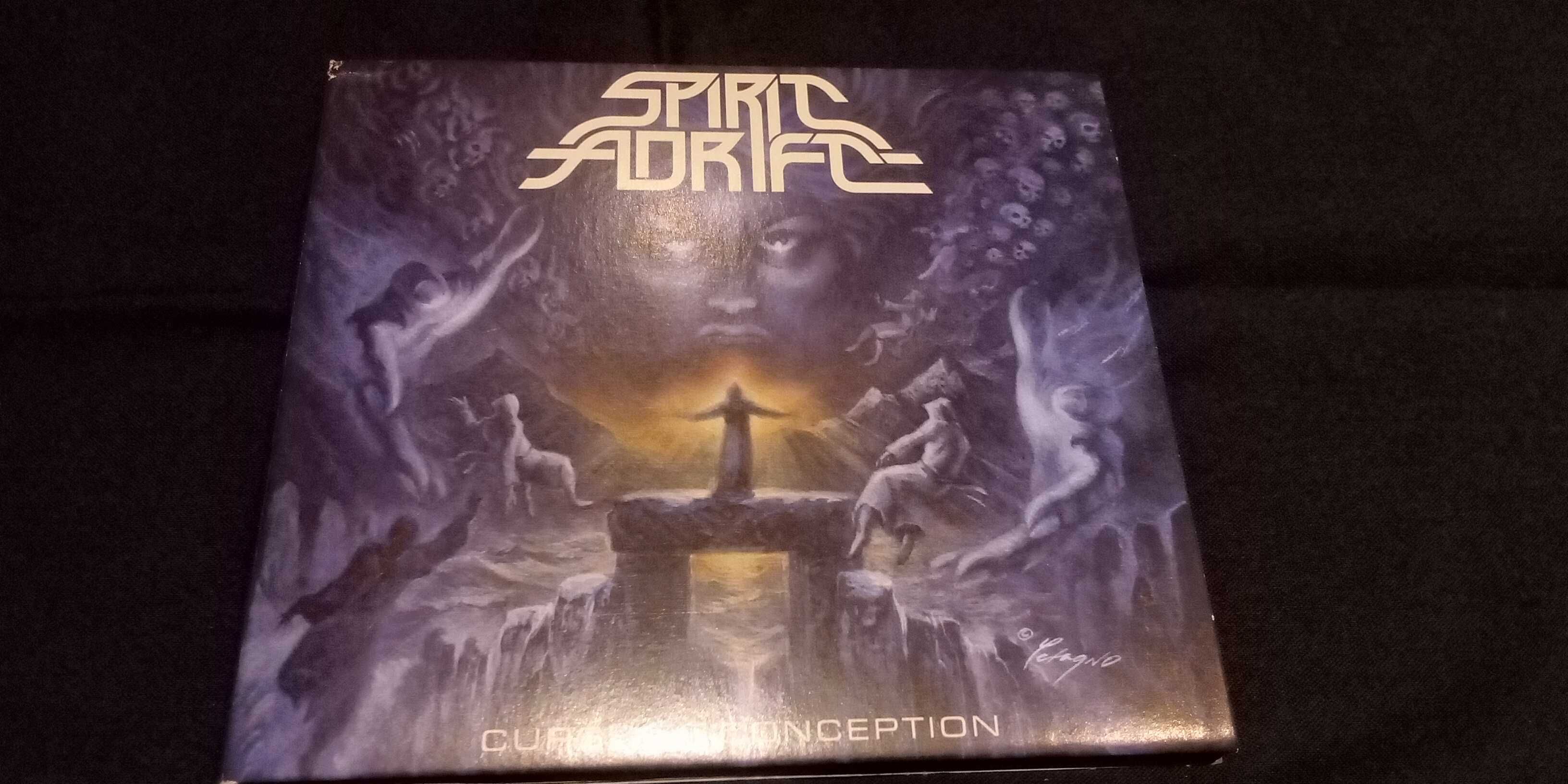 CD Spirit Adrift ‎Curse Of Conception Doom Metal Heavy Metal