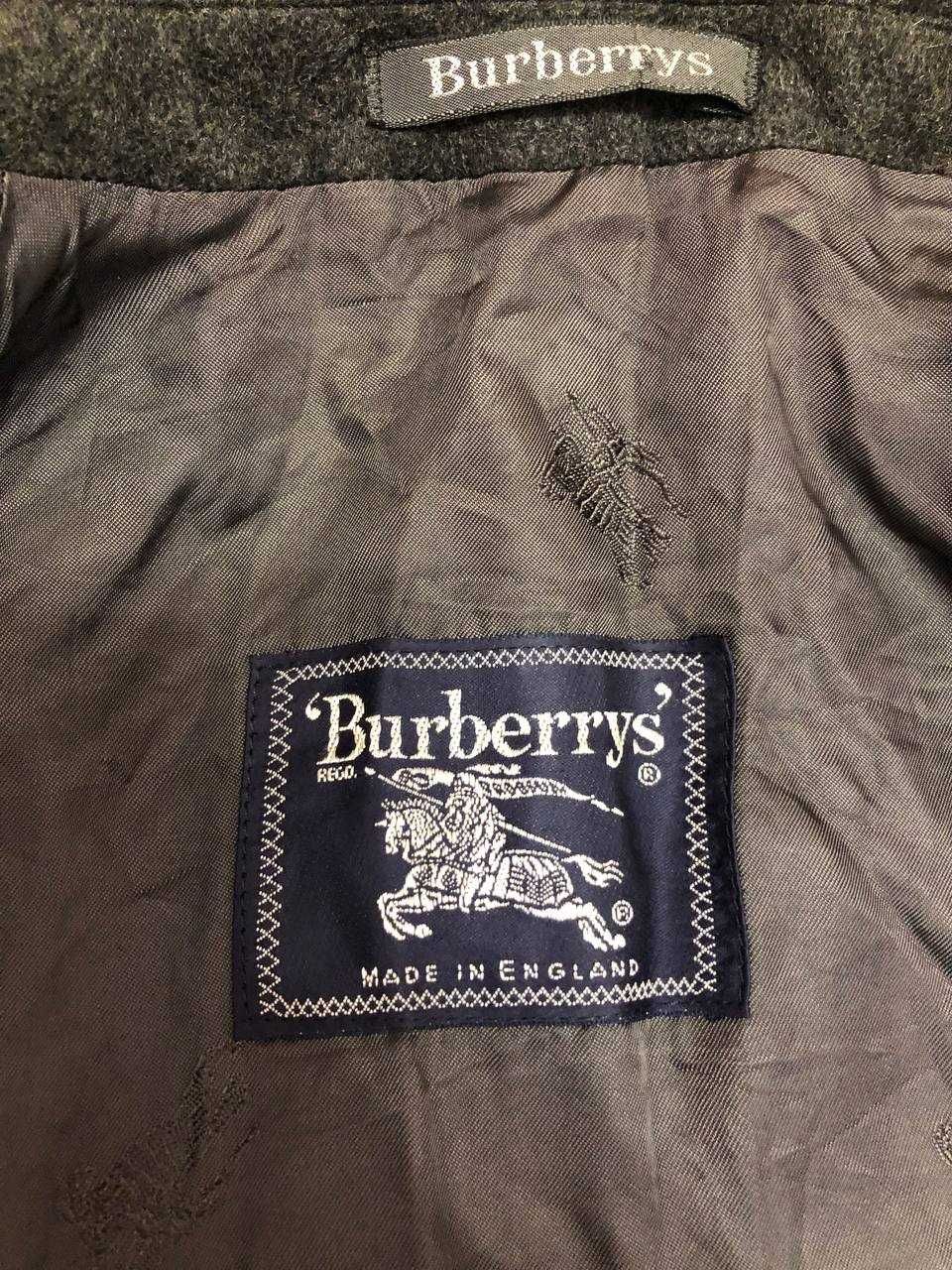 burberrys wool and cashmere coat grey vintage пальто тренч barbour