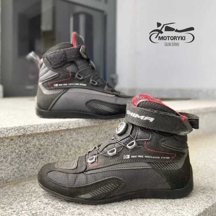Buty SHIMA EXO VENTED czarne męskie rozmiar 45 outlet