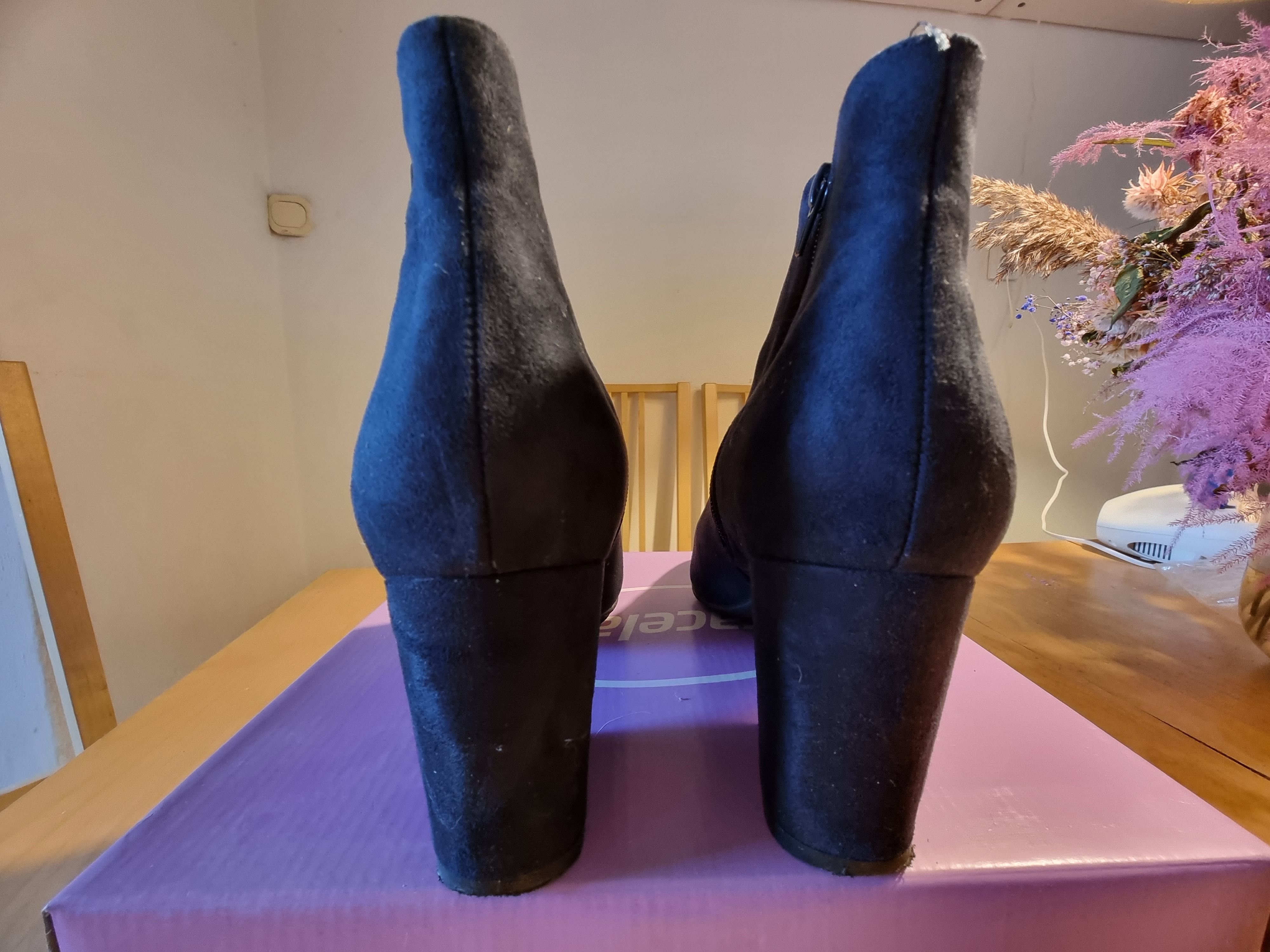 GRACELAND, Deichmann, botki, 41 granatowe, super stan