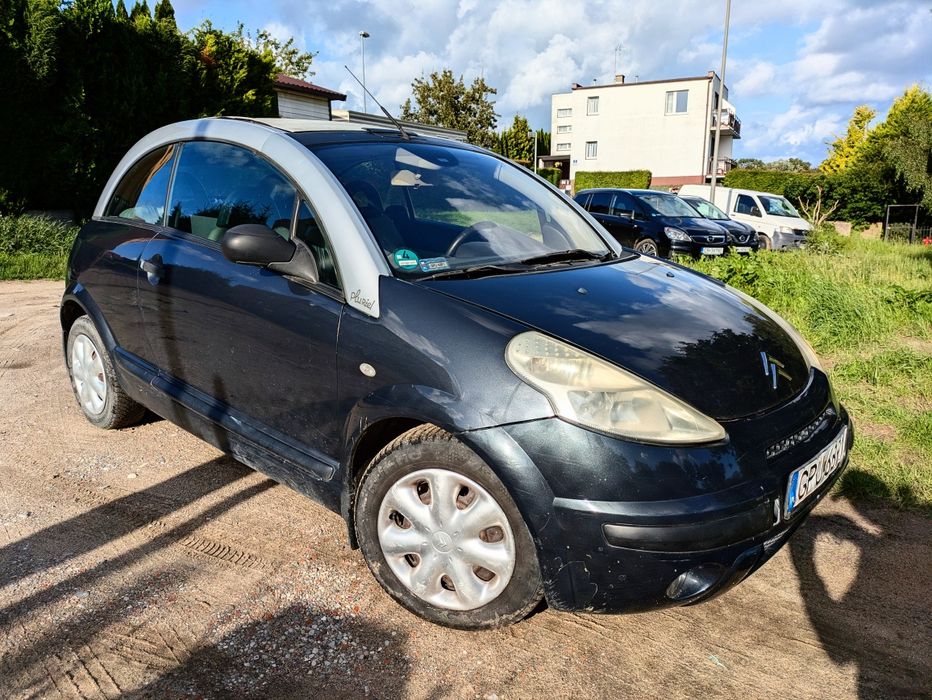 Citroen C3 Pluriel sprawny, odpala, jeździ wymaga dopieszczenia.