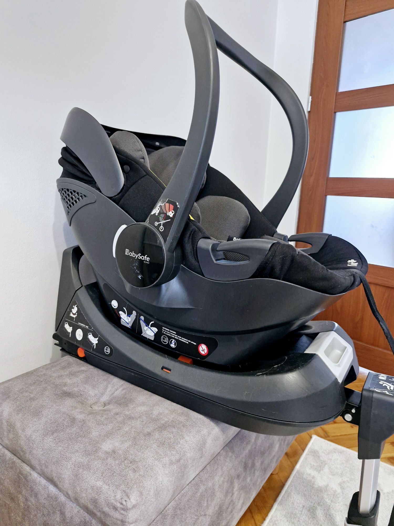 Fotelik Baby Safe York z bazą Isofix