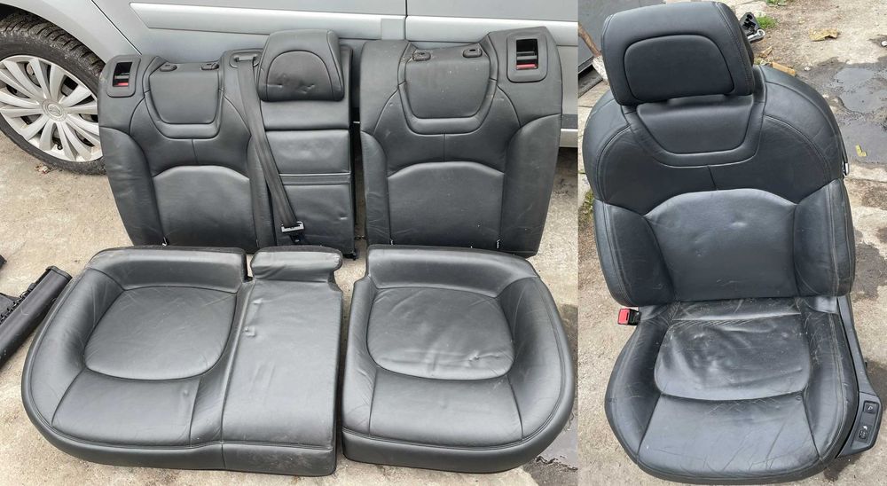 CITROEN C5 III fotel kierowcy ( masaż grzany ) tylna kanapa skóra