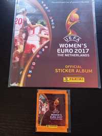 Caderneta+Saqueta cromos futebol UEFA Womens Euro Nederlands 2017