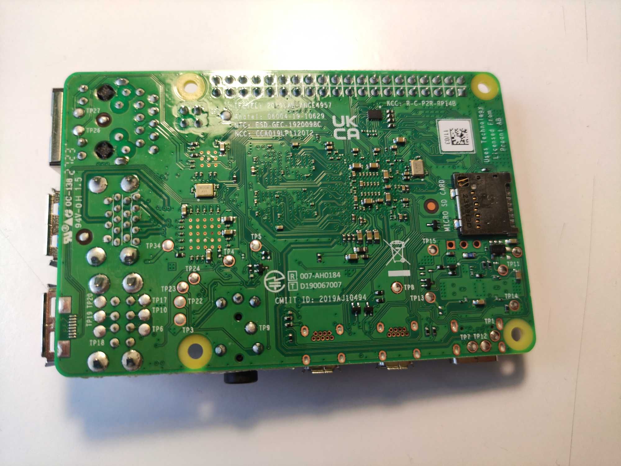 Raspberry Pi 4 model B 4GB RAM 1,8GHz