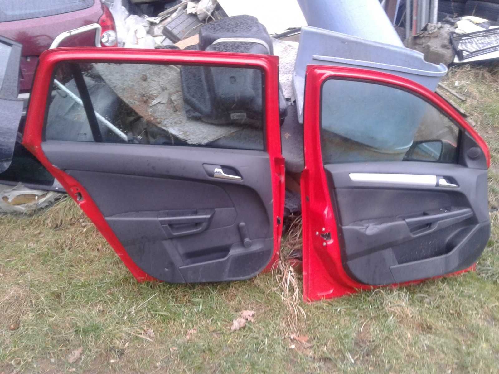 Drzwi Szyba Zamek Lusterko Podnośnik Instalacja Opel Astra H 3 Kombi