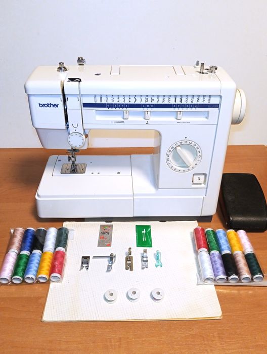 Швейная Brother VX 2080 Японка металл 9кг очень точная, шьёт все ткани