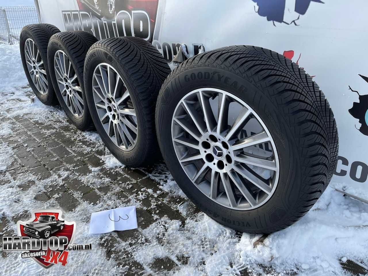 MERCEDES X NP300 Opony Felgi Goodyear Vector 4 Seasons 19' 6x114,3