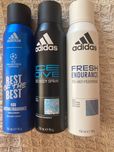 Dezodorant Adidas 3szt. Komplet
