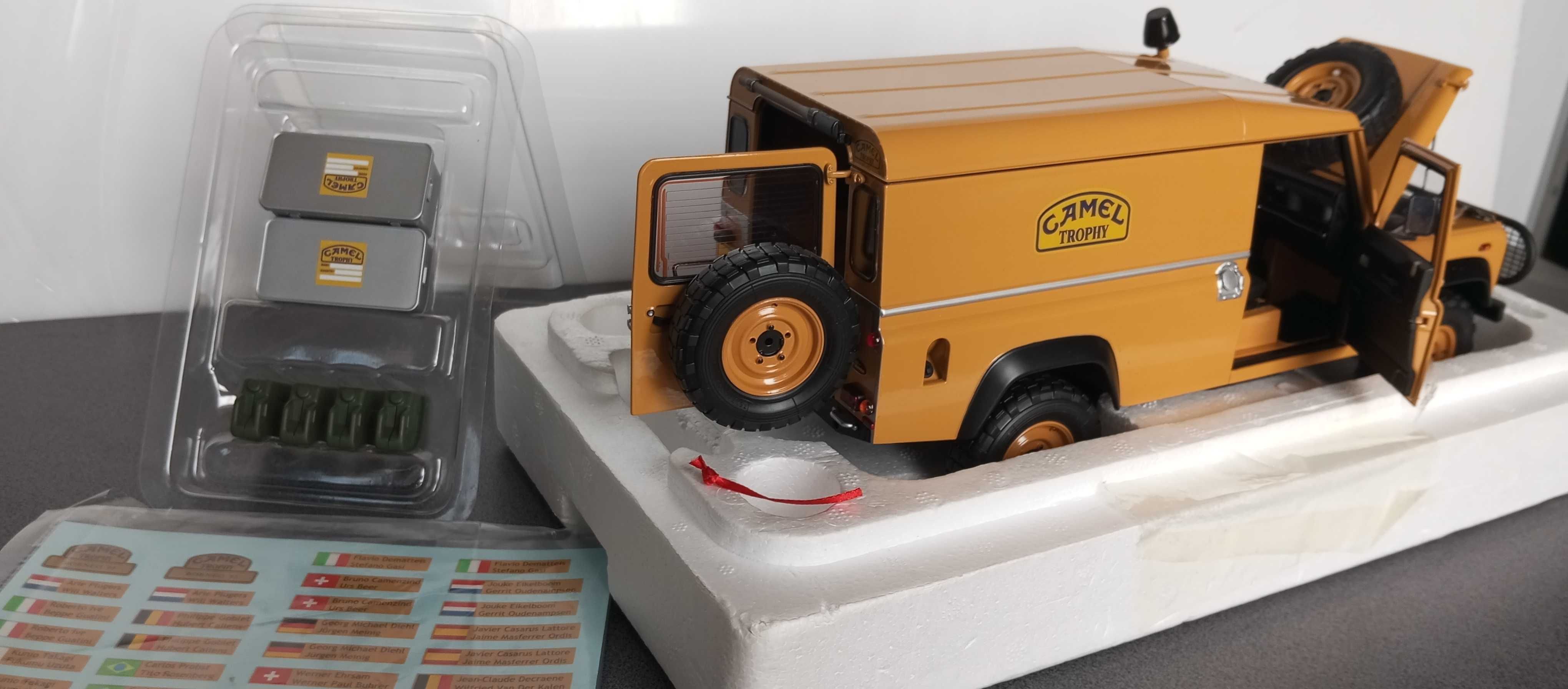 1/18 модель Land Rover 110 ,  Volvo XC 90