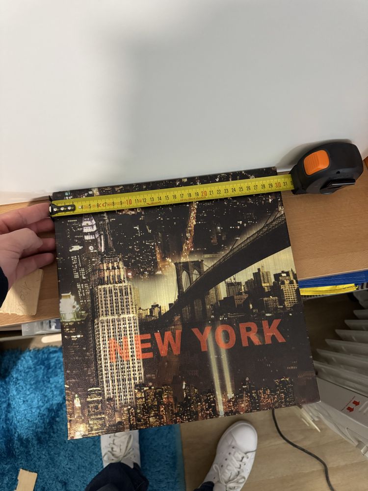 Quadro New York com Luz