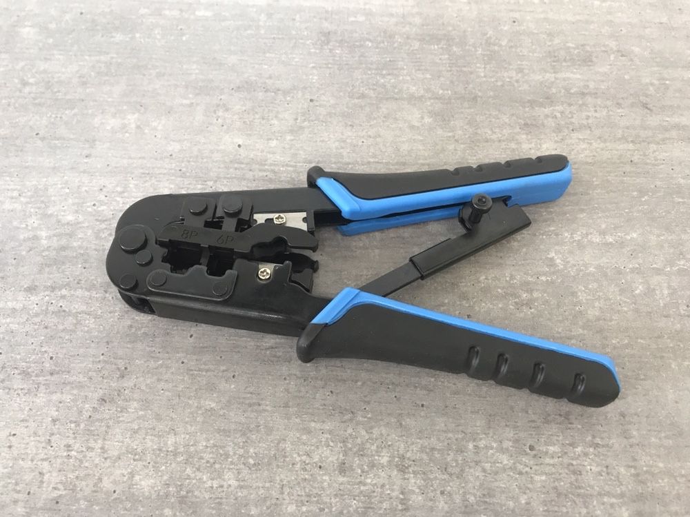 ХІТ Кримпер Обжимка Инструмент для обжима Интернет кабеля разъёма Rj45