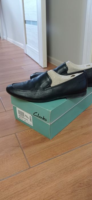 Чоловічі туфлі 45 Clarks чорні