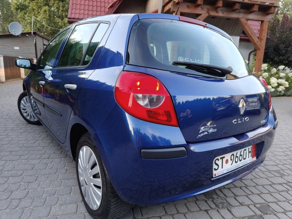 Renault Clio III 1.6B 88KM Sprawna Klima Germany Fabryczny Lakier