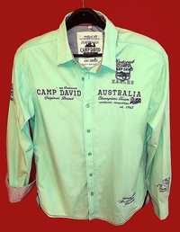 Рубашка Camp David Германия, р.L, 48-50, легкая, тонкая