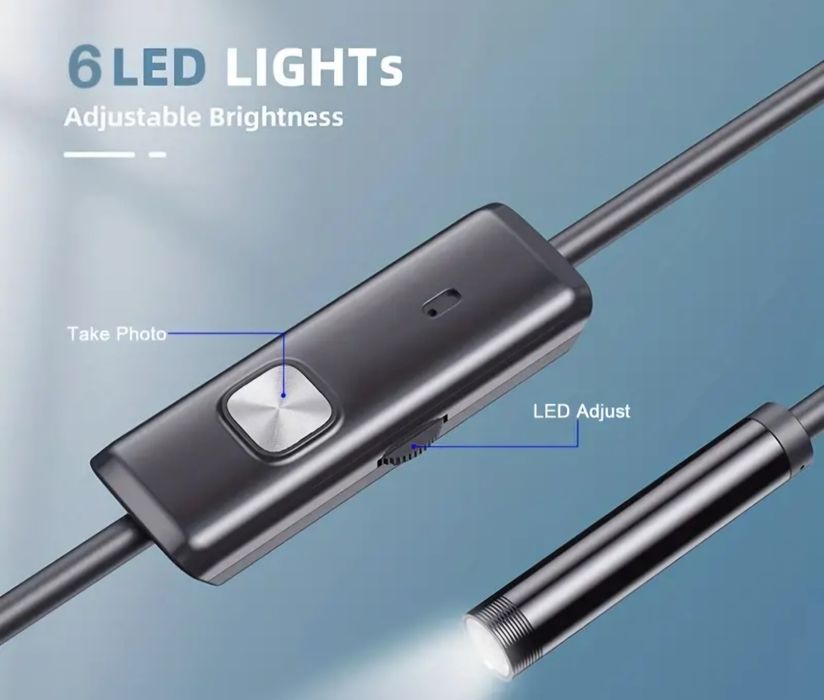 Kamera USB inspekcyjna 1 m nowa