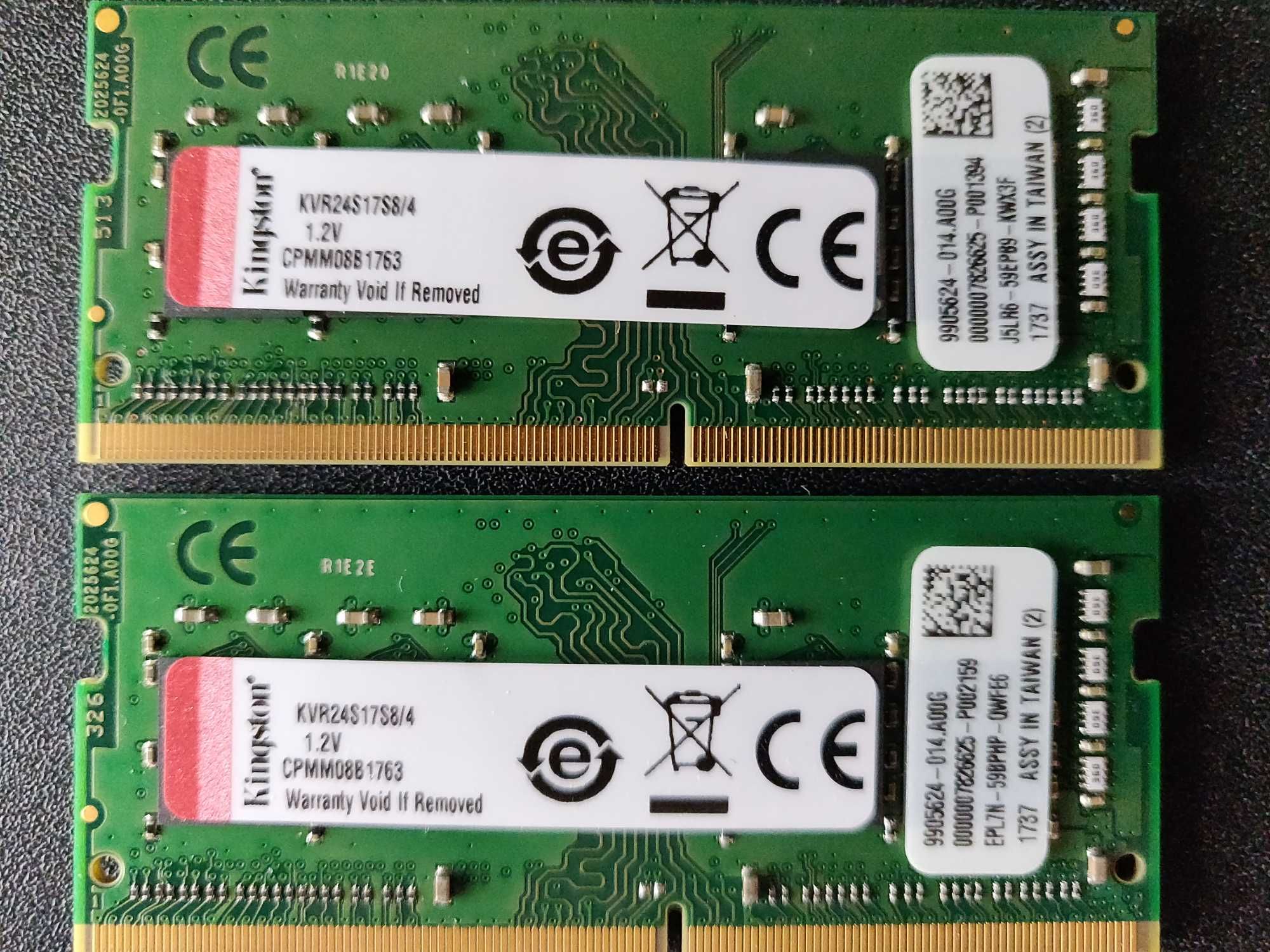 Память для ноутбука DDR4 Kingston 8 GB (4x2) SO-DIMM