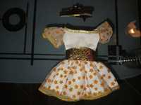 Фирменный наряд (платье+корона) для куклы Барби от Mattel 90-х гг.