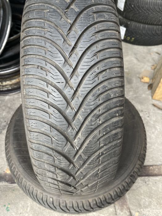 Шины 195/65 R15 Kliber б/у пара зима 6-6,5мм U6