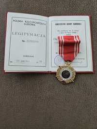 Medal złoty z 1978r.