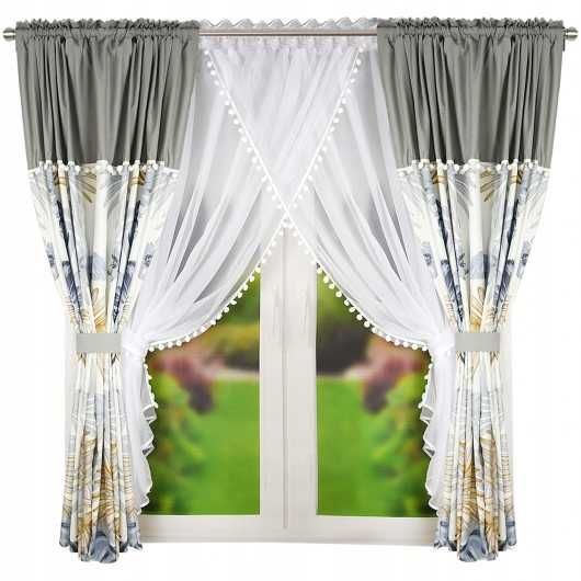 Firany, zestaw, nowy