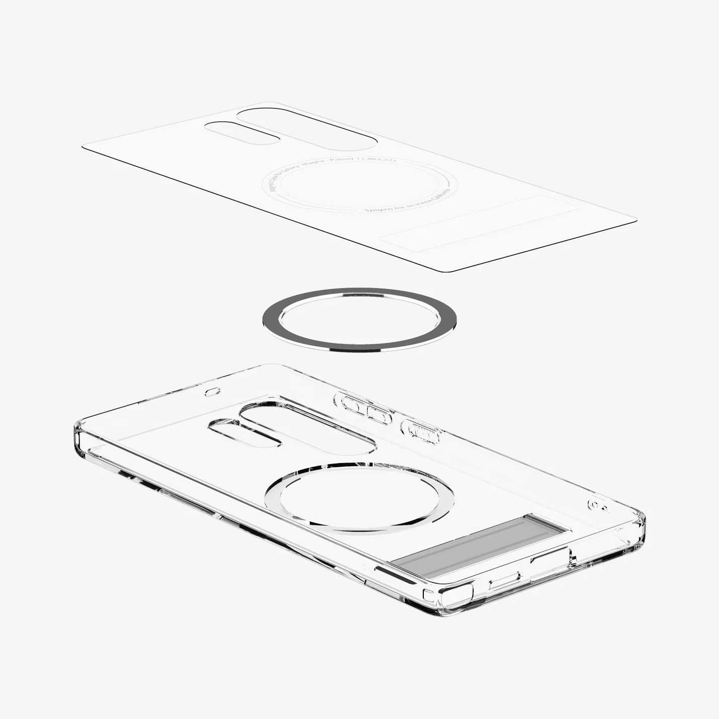 Прозрачный чехол Spigen Ultra Hybrid S Чехол для Galaxy S25 Ultra