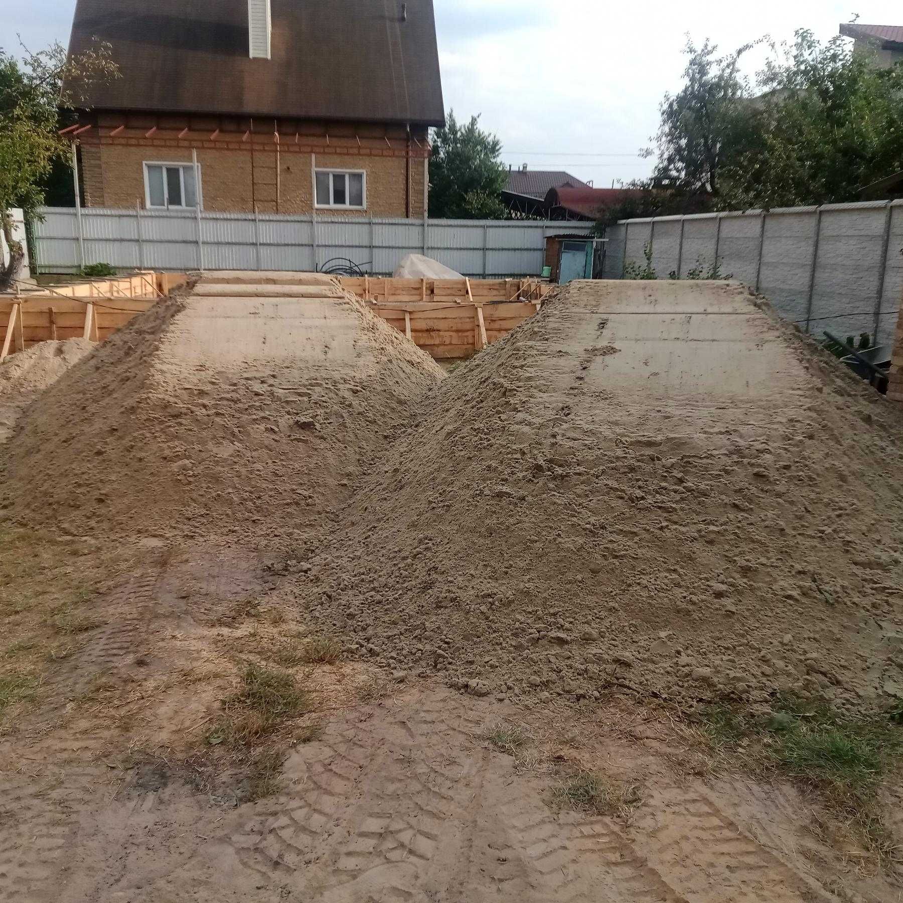 Пісок річковий для стяжки! Київ та область!!