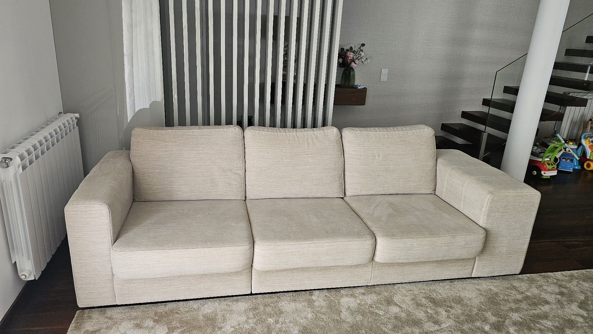 Sofa de 2,60 Beje