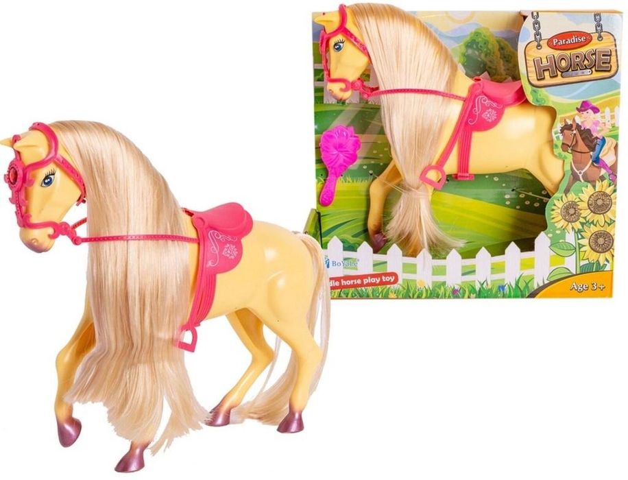 Konik z długa grzywą pudełko,280x250x90 mm