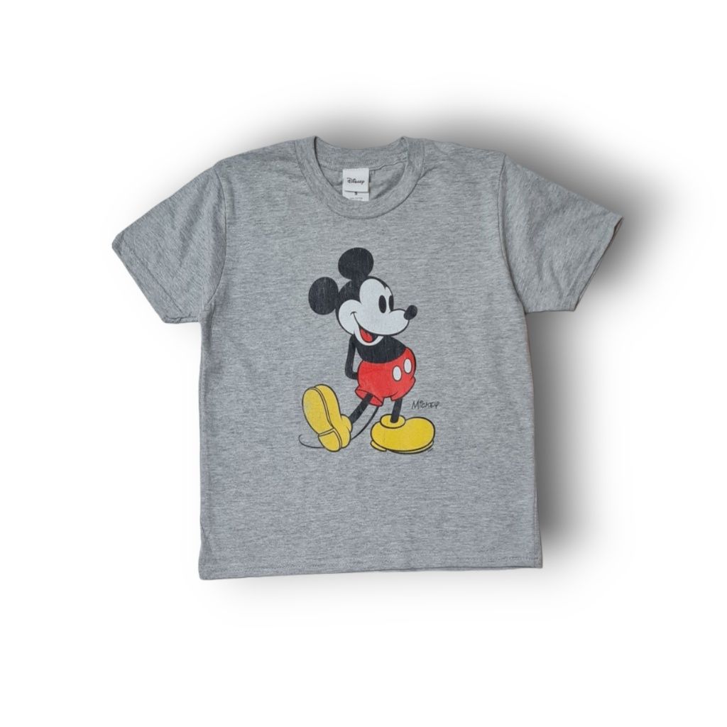 T-shirt koszulka bluzka szara myszka mickey disney 116cm