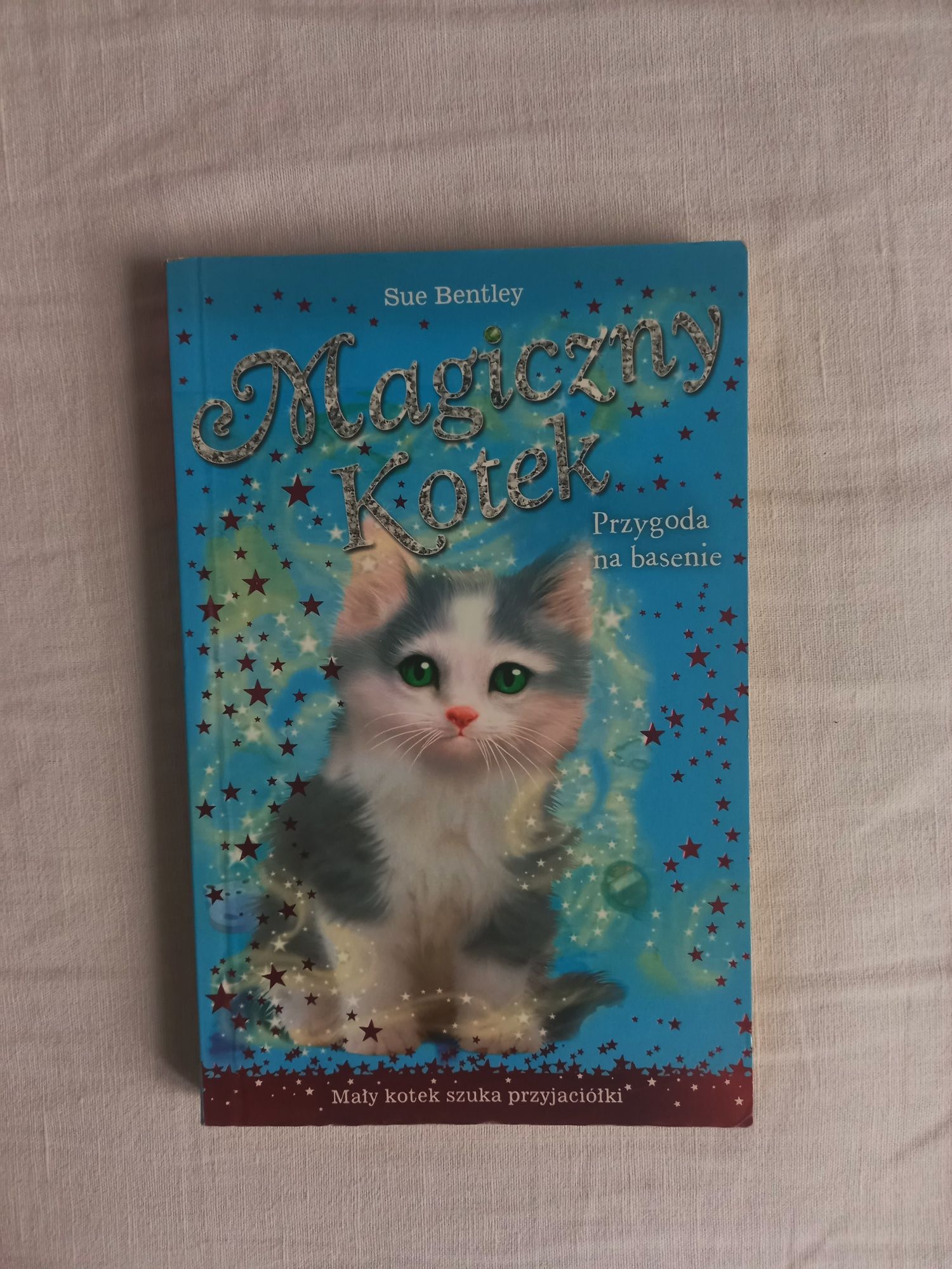 Książka Magiczny kotek przygodna na basenie Sue bentley