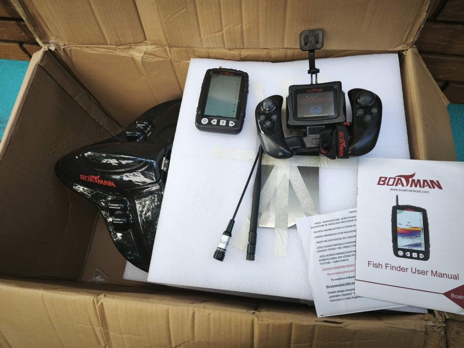 BOATMAN Fighter Pro SN3 Black + zapasowa bateria