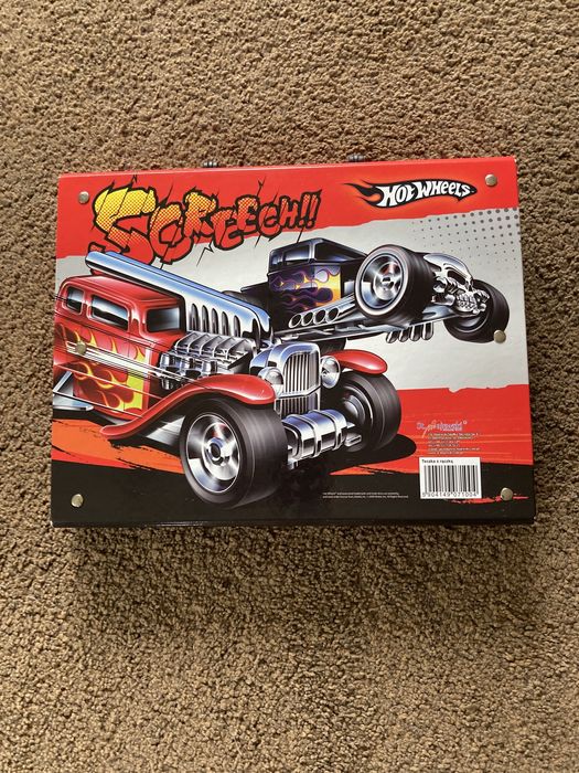 Teczka z rączką zapinana#HOT WHEELS