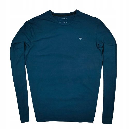 GUESS Koszulka Longsleeve Damski Logowany r. XL