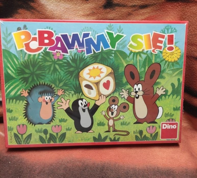 Owa gra Krecik chińczyk folia Pobawmy się