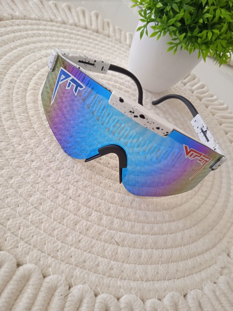 Okulary przeciwsłoneczne sportowe UV 400 polaryzacja anty refleks unis