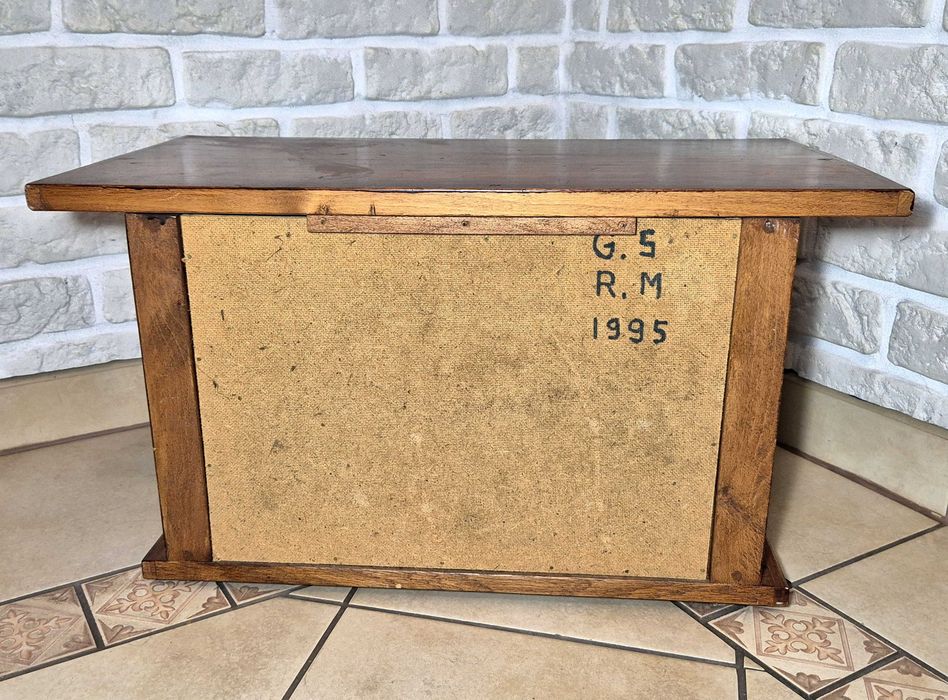 Komoda komódka drewniana szafka konsolka vintage