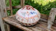 Duża ceramiczna bomboniera