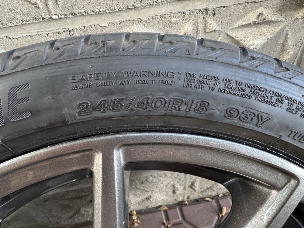 Felgi 18 Brock B37 5x105 z oponami